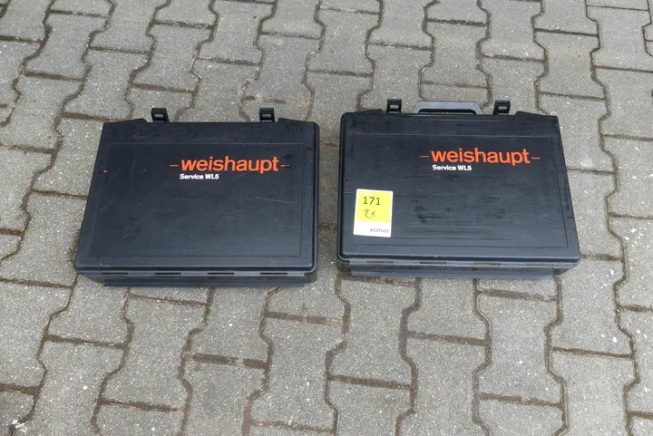 2x Weishaupt Service Koffer Service WL5
